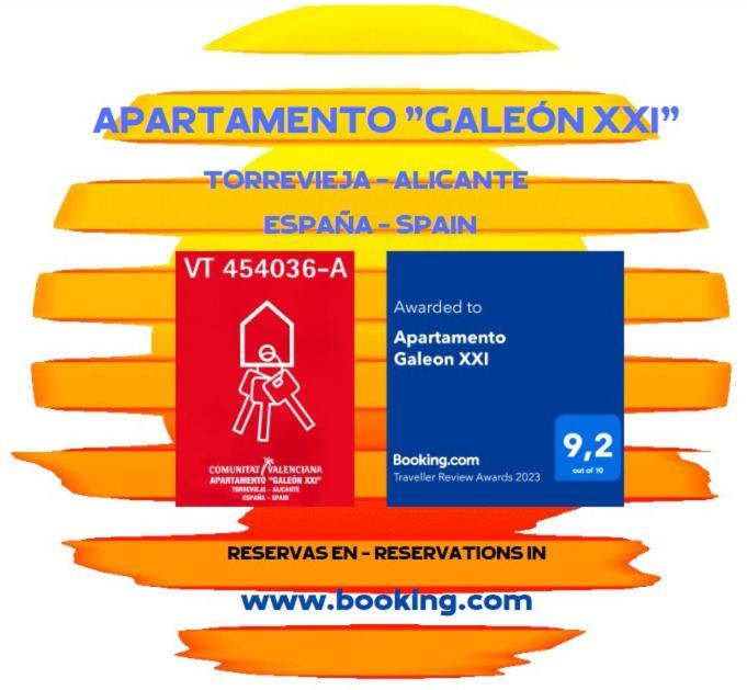 Apartamento Galeon XXI Torrevieja Eksteriør billede