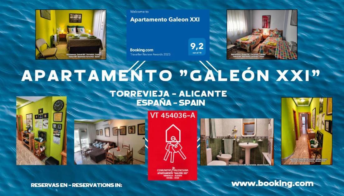 Apartamento Galeon XXI Torrevieja Eksteriør billede